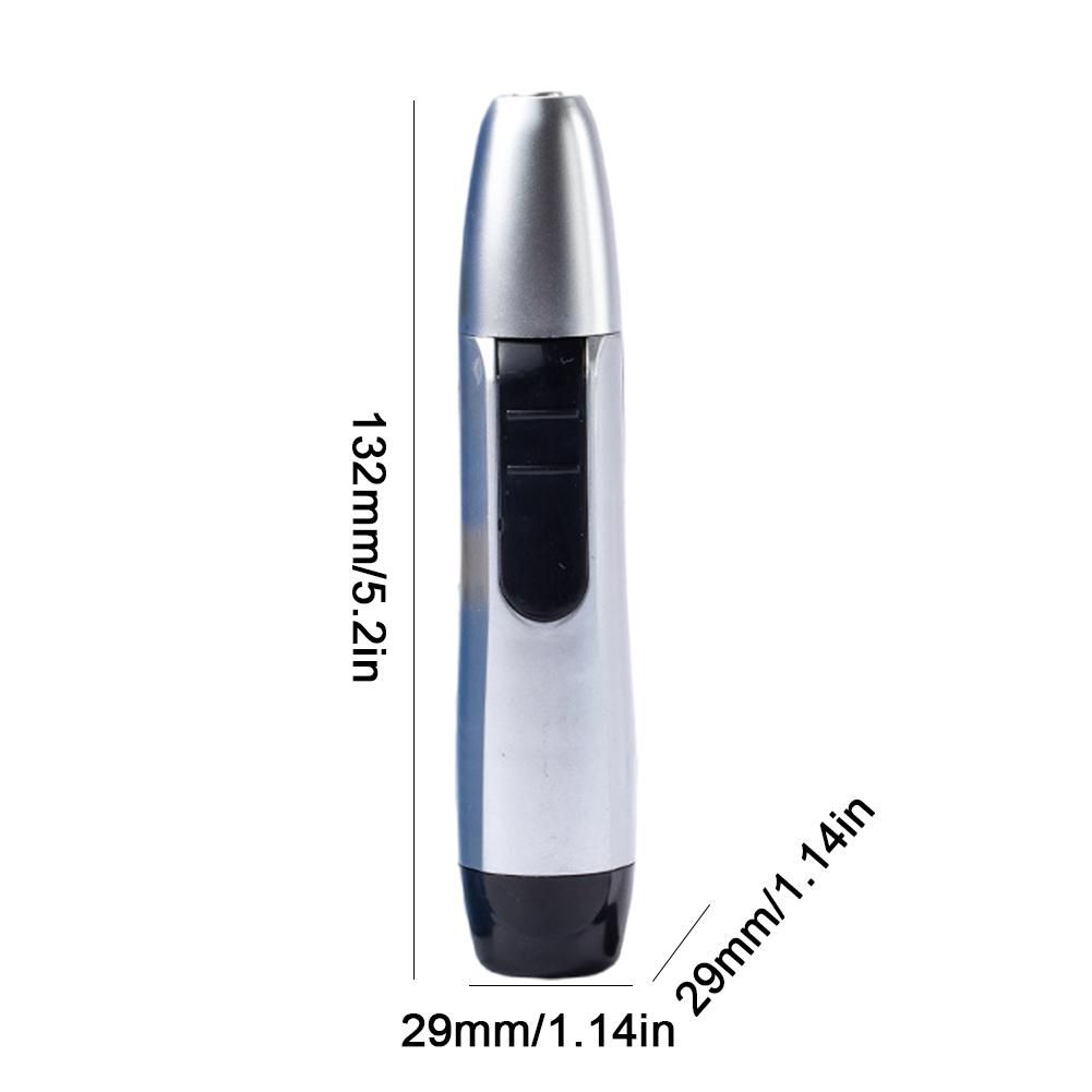 Electric Nose Ear Hair Trimmer Battery Powered Ear and Nose Hair Trimmer Painless Ear Nose & Brow Trimmer for Smoother Cutting