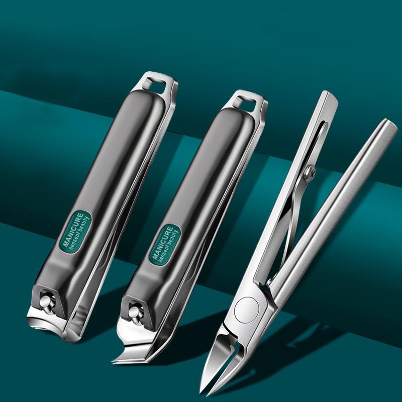 Профессиональные кусачки для ногтей на ногах Толстые вросшие ногти Большое широкое открытие челюстей Наклонная длинная ручка Ножницы для ногтей Маникюр
