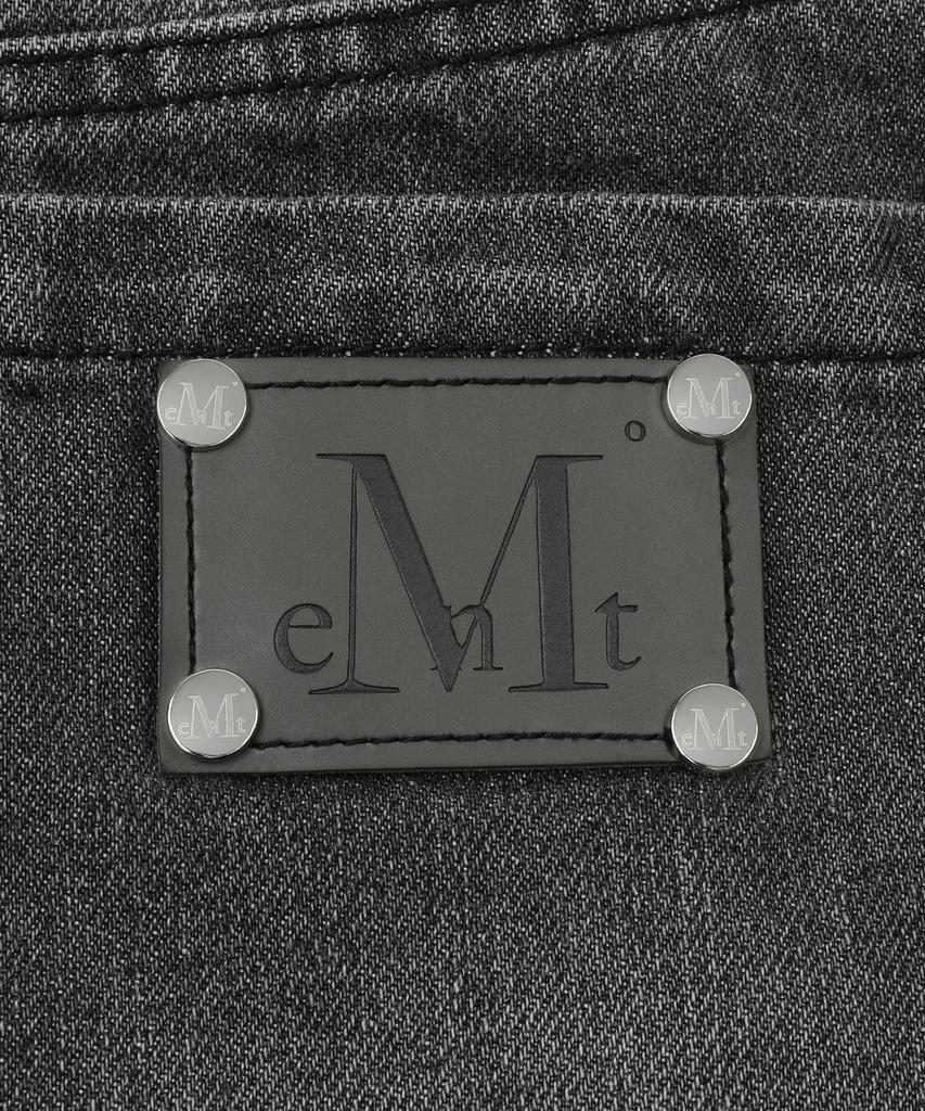 Mucent Delve Bag Leather Cargo Denim Skirt