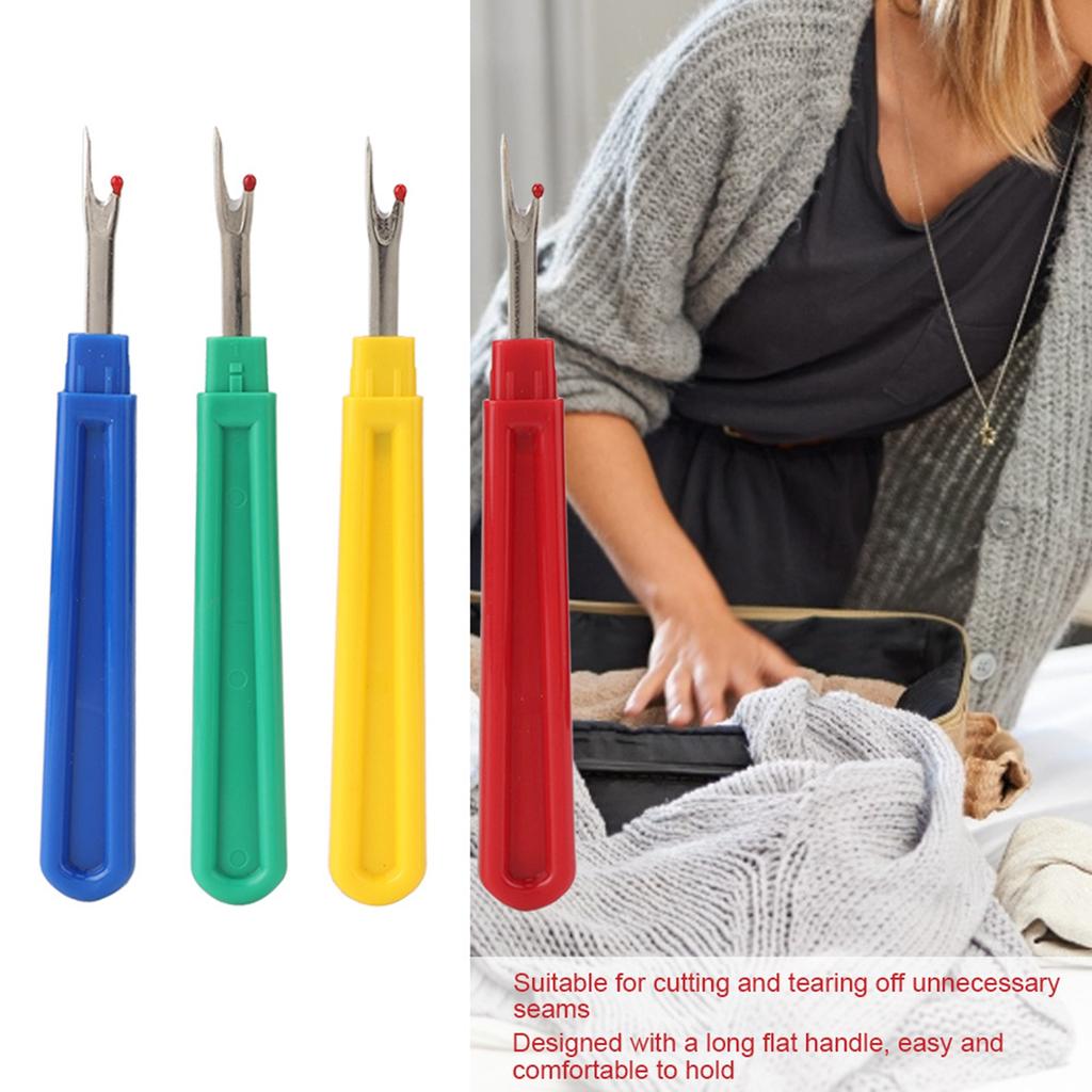 Portable Plastic Handle Thread Cutter Seam Ripper Sewing Accessories
