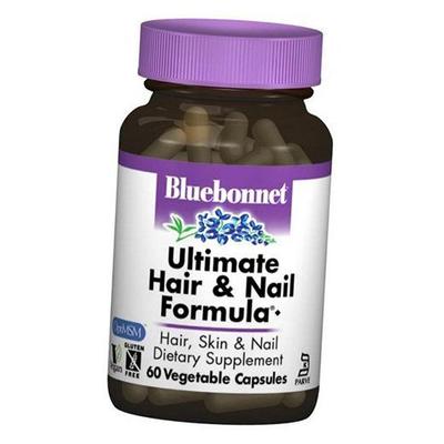 Витамины для волос и ногтей, Ultimate Hair & Nail Formula, 60вегкапс (36393046)