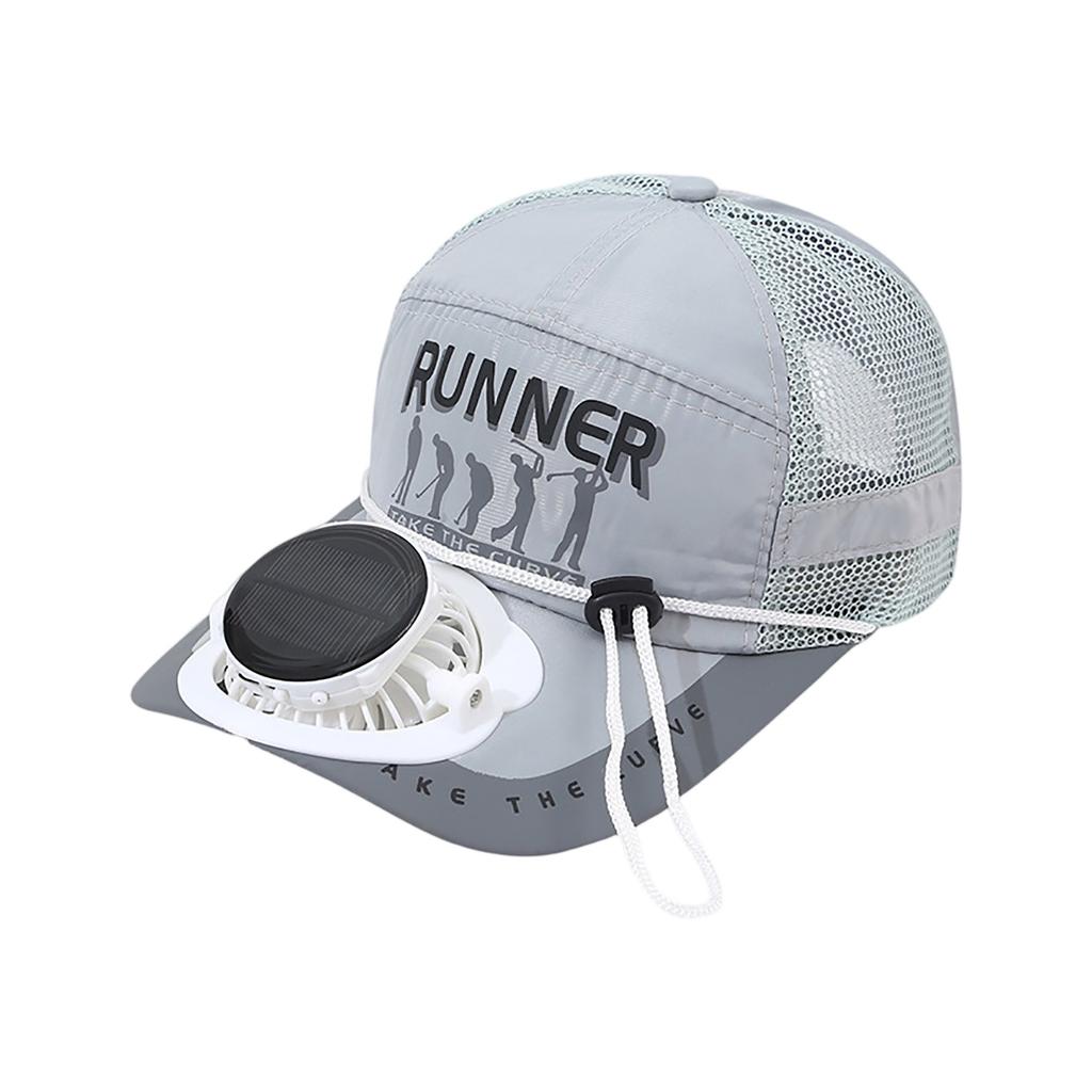 Солнечная шляпа-веер, объединяющая солнце и функциональность в одном / Невидимая черная технология вентилятора / Длительный срок службы батареи / Легкий и портативный