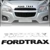 Автомобильная наклейка 3D Fordtrax DIY буквы эмблема наклейка автомобильный Стайлинг для Chevrolet Trax