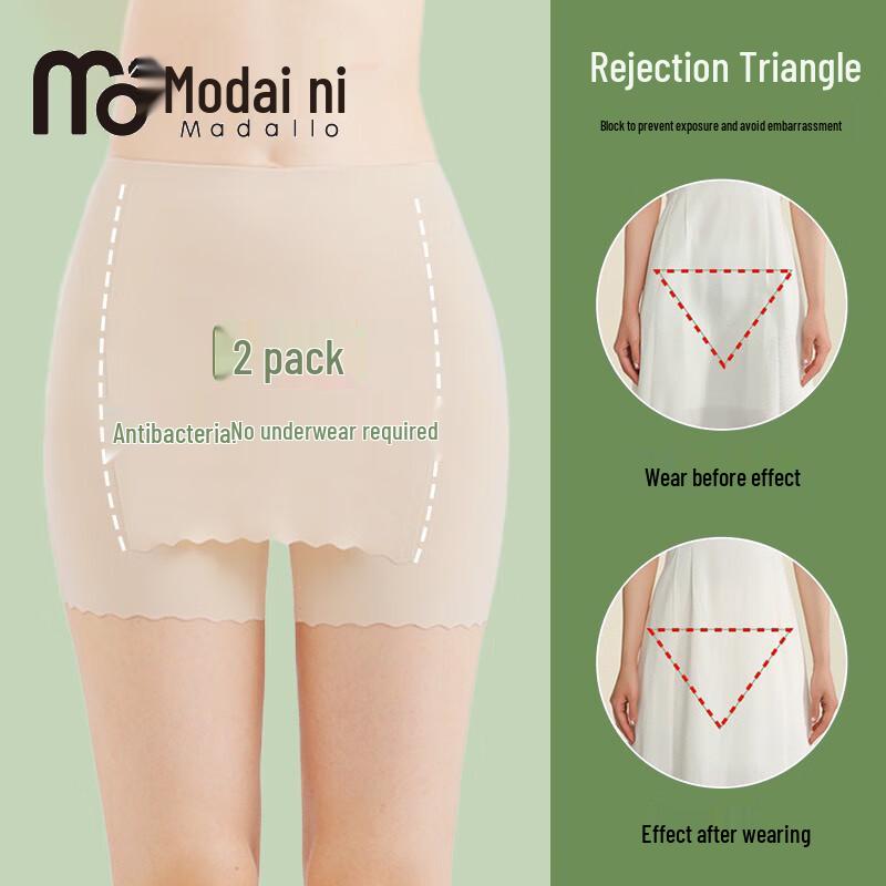 Women's Modal Ice Silk Anti-Exposure Safety Shorts