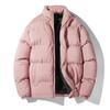 Autumn and Winter New Winter Cotton-padded Clothes for Men and Women with The Same Loose Stand-up Collar Trendy Brand Cotton-padded Jacket