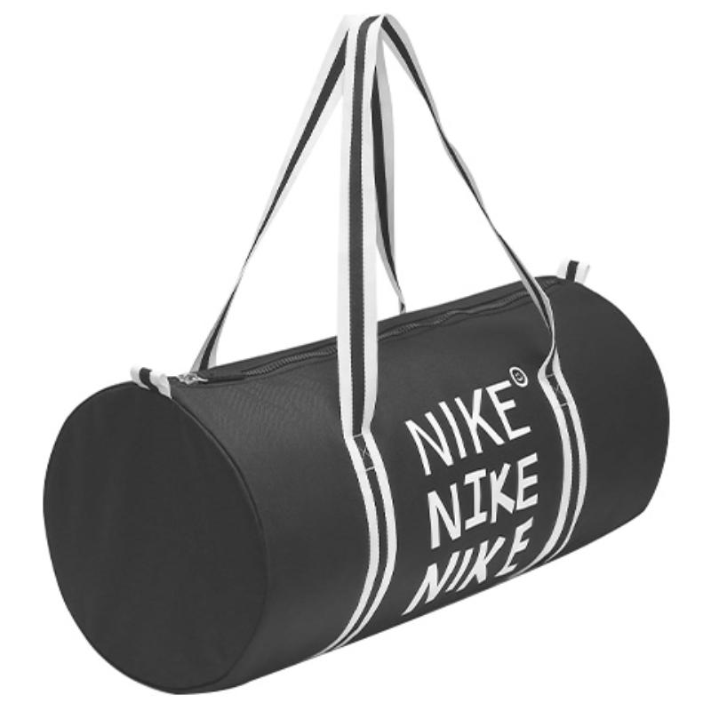 Nike Наследие Полиэстер Портативная Одноплечевая Сумка Кроссбоди для Тренажерного Зала Tubas Мужская Черная Повседневная DQ5735-010