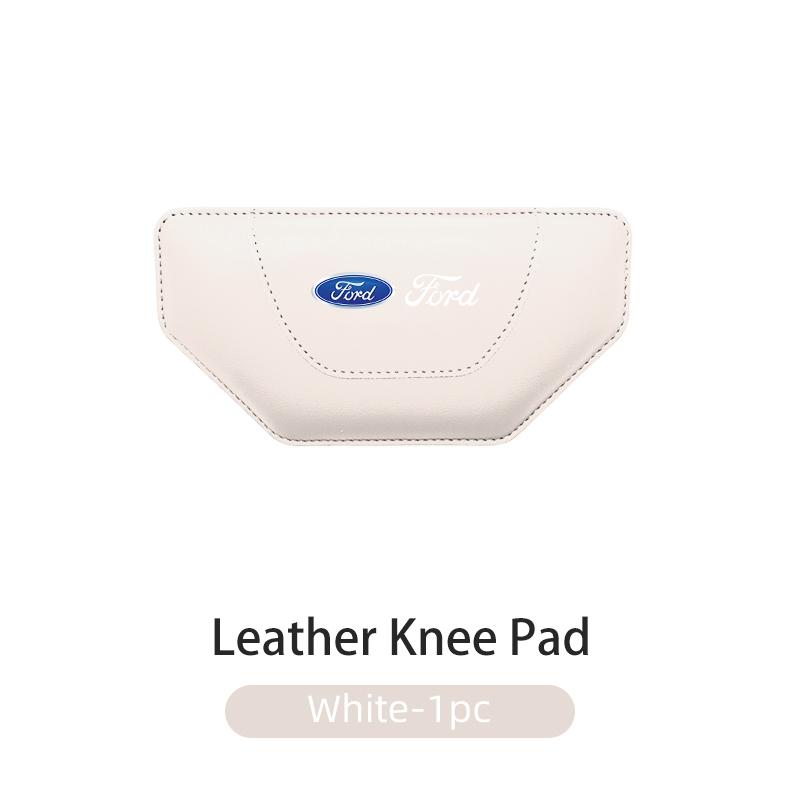 For Ford Car Leather Knee Pad Inside Knee Cushion Comfortable Leg Hold Accessories ST Racing Performance Focus Mk2 Mk3 MK4 sa22