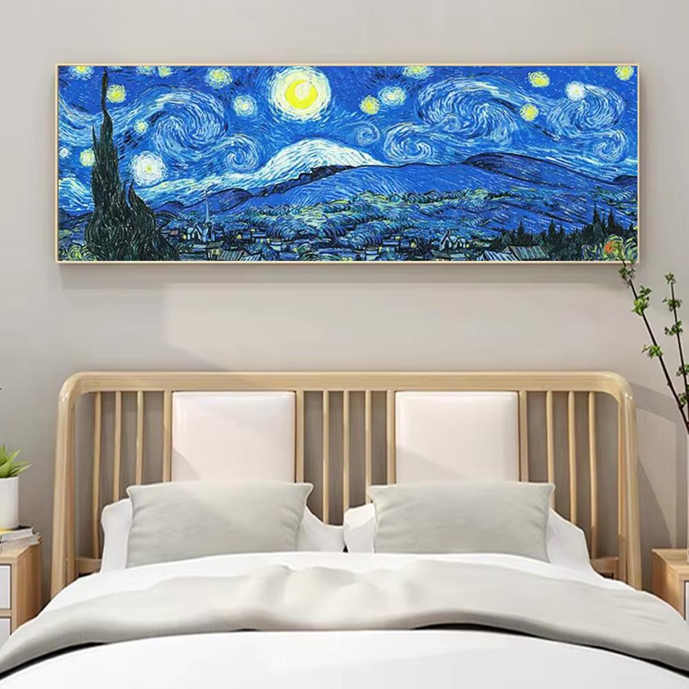 DIY Diamond Painting Van Gogh's Starry Sky 5D Full Round/Square Diamond Decoration Painting Impressionist Art Decor Home