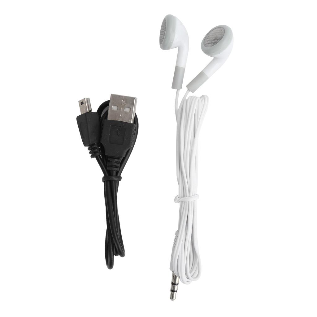 Портативный спортивный MP3-плеер Фонарик Зажим на спинку LCD Экран Музыкальный медиаплеер(Серебряный )