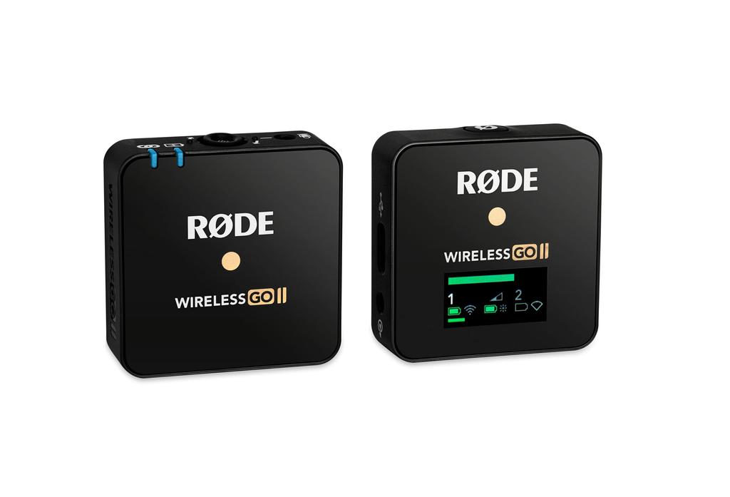 RODE AUX Microphones Road Microphones Wireless GO II Single Wireless Microphone System WIGOIISINGLE Black