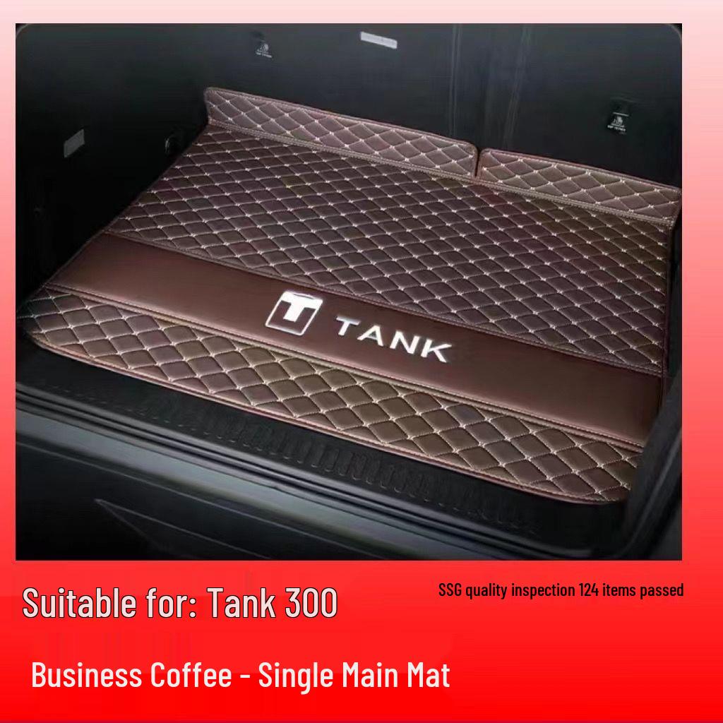 Полный коврик в багажник Tank 300: Индивидуальный коврик для модели Great Wall Wey.
