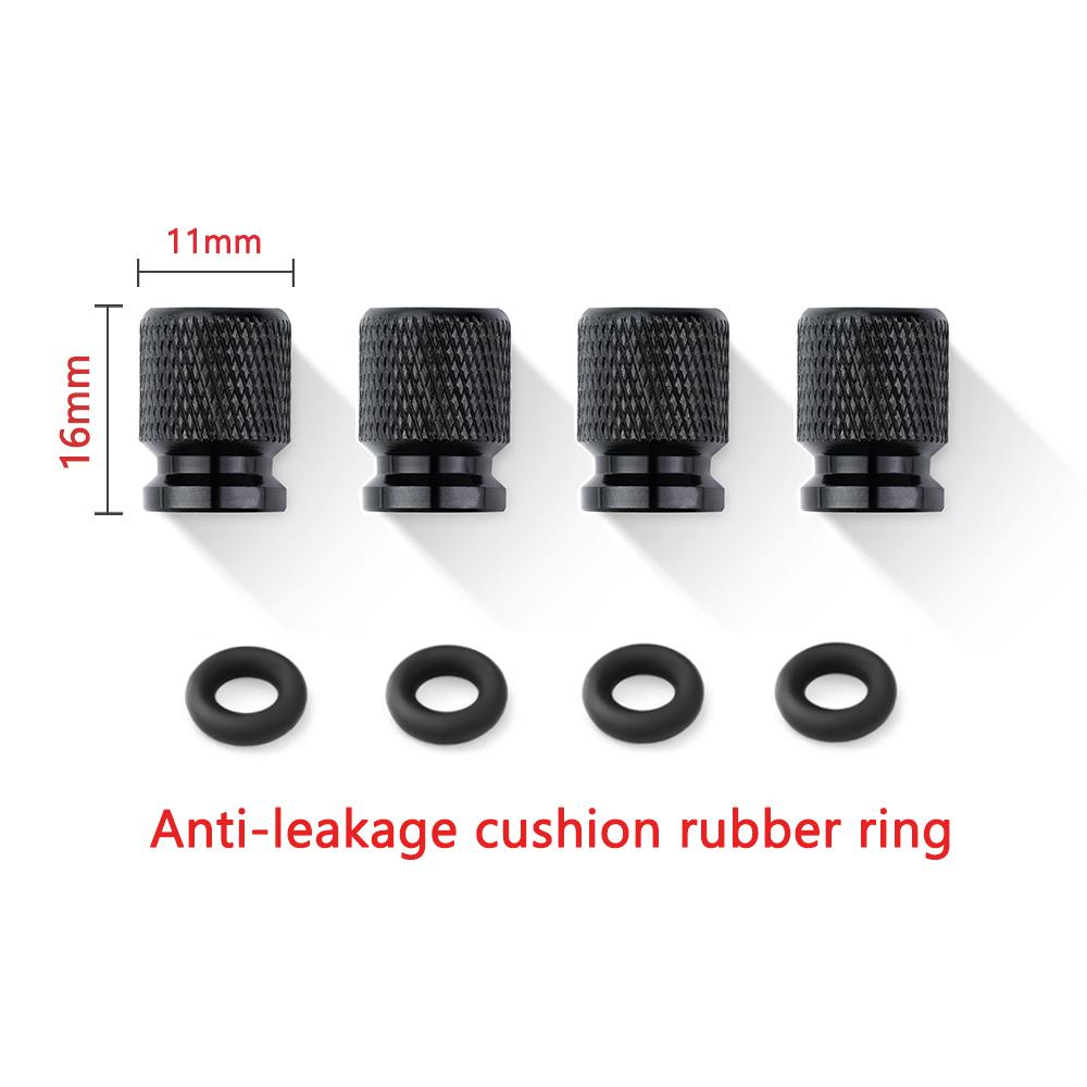 4PCS Car Wheel Tire Valve Caps Tyre Stem Covers Airdust Waterproof For Lexus F SPORT Auto Accessories