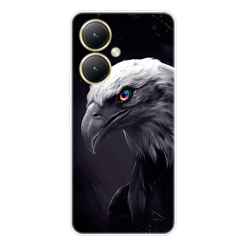 Для Vivo Y27 4G Y 27 5G чехол Мягкая силиконовая задняя крышка Чехол для телефона с рисунком из мультфильма Разнообразие