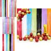 Stunning Matte Rainbow Rain Curtain Decorative Backdrop For Party Festivities