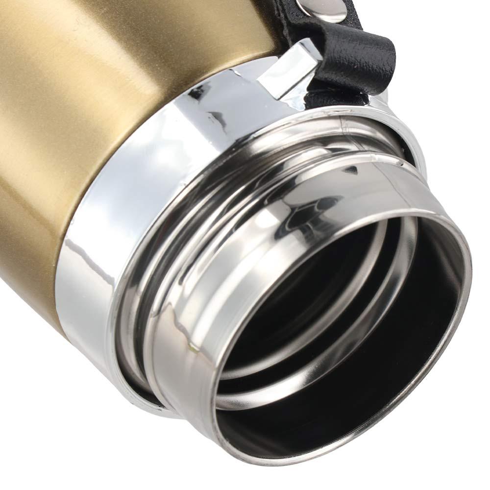 Двухслойная термос 800/1000 мл с изолированной чашкой, кувшин для воды, бутылка с термальной водой, автомобиль