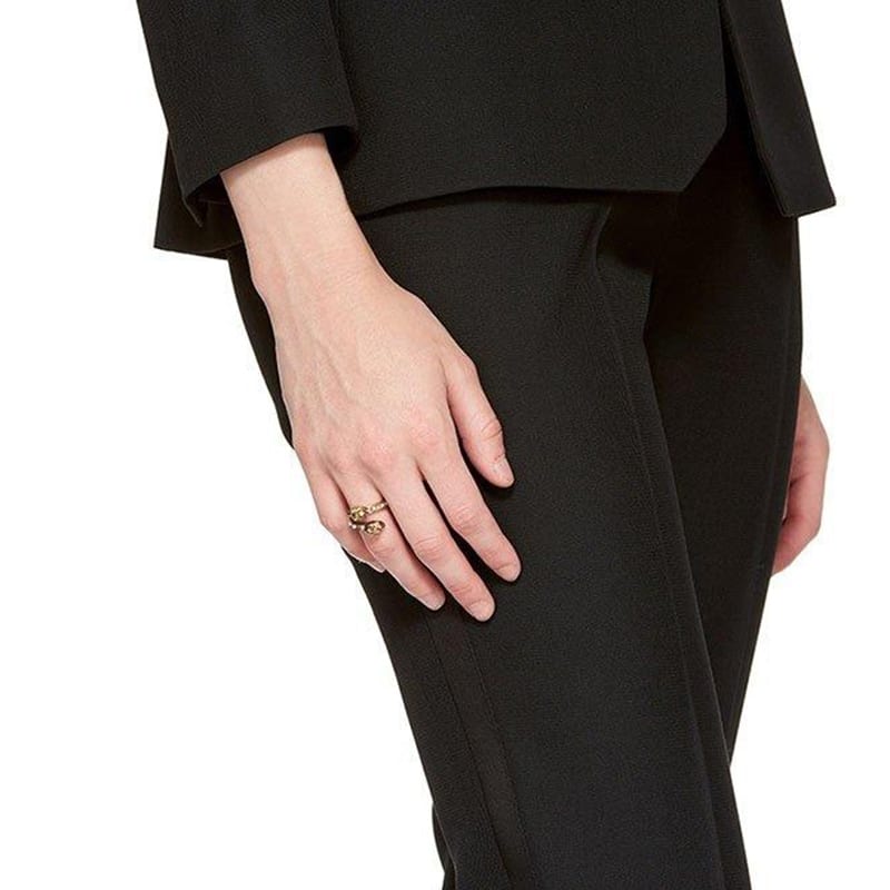 Alexander Mcqueen Кольцо с обвитым черепом 553657-J160T-7124