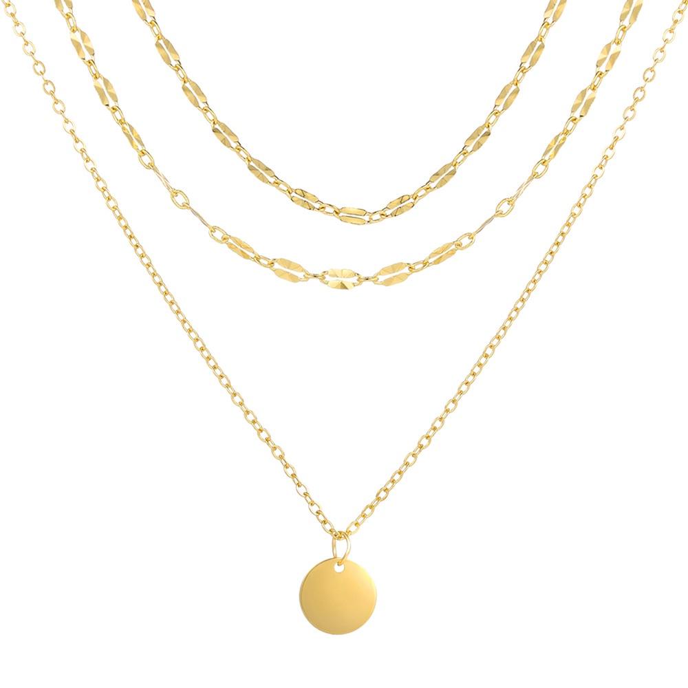 iF ME Модное многослойное золотое ожерелье, кулон с замком и бабочкой, змеей, цепочка, колье, женские ювелирные аксессуары