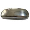 Stylish Hard Eyeglass Case for Eyeglasses and for Men and Women [ideastore] Sunglasses, Portable, Silver, (Type A)