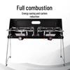 Outdoor Double Burner Portable Gas Stove