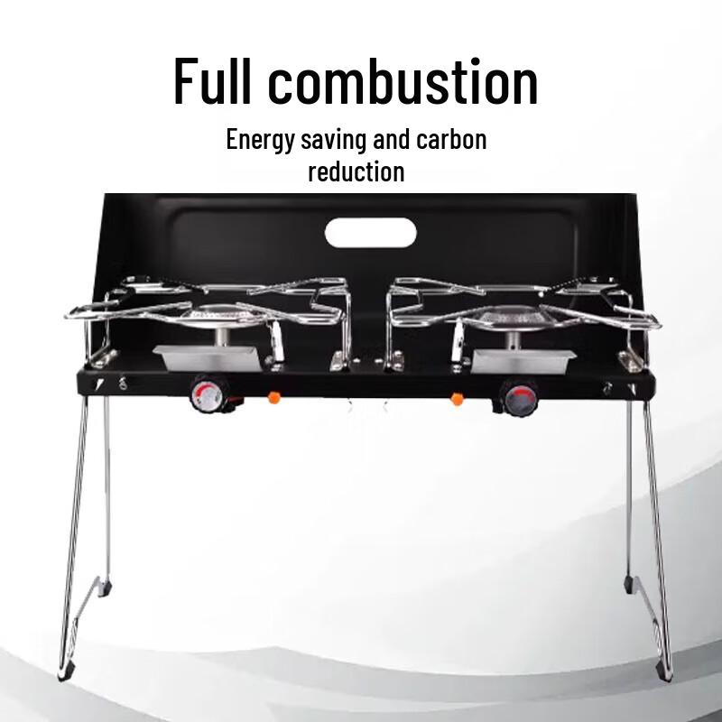 Outdoor Double Burner Portable Gas Stove