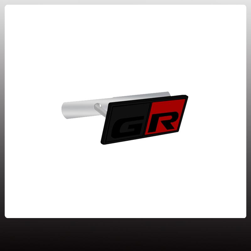 dclky10 GR Sport Car Grille Badge Sticker For Gazoo Racing C-HR RAV4 Mirai Avensis Toyota Logo Metal Trunk Emblem Decoration Accessories