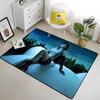 Ковер Final Fantasy с художественным принтом для гостиной, спальни, детские коврики, мягкий кухонный коврик, нескользящий фланелевый ковер, напольный коврик