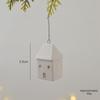 Home Decor Christmas Tree Charms Ceramic Mini Elk Pendant Penguin Christmas Pendant  Party Supplies