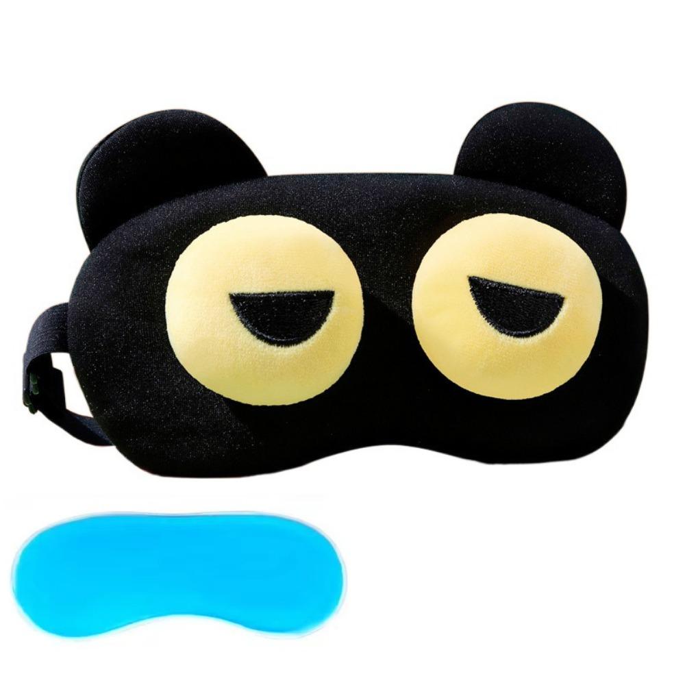 Breathable Funny Anime Eye Cover Adjustable Travel Relax Eyepatch Soft Cartoon Sleep Eye Mask Home
