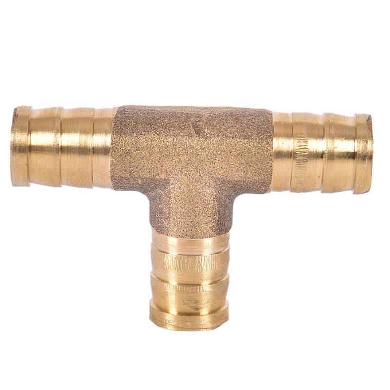 1 шт. 6~16 мм латунный тройник 3-ходовой топливный шланговый соединитель для сжатого воздуха, масла, газа, трубы