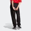 adidas Женские джоггеры с однотонным логотипом Originals Trefoil и эластичной резинкой на талии, черные IA6437