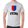 Camiseta De Ticino Flag Cantons Of Switzerland Para Hombre Ropa De Gran TamañO De Secado RáPido