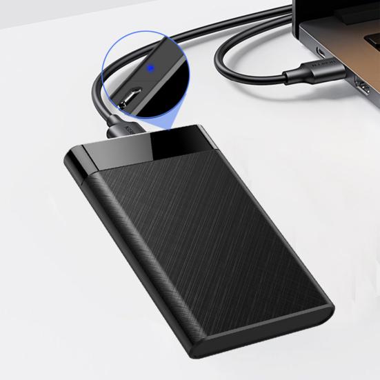 Корпус для HDD Plug and Play 2,5 дюйма Без инструментов Мобильный жесткий диск Переносной бокс Защитный пластик USB3.1 SATA SSD Корпус Компьютер