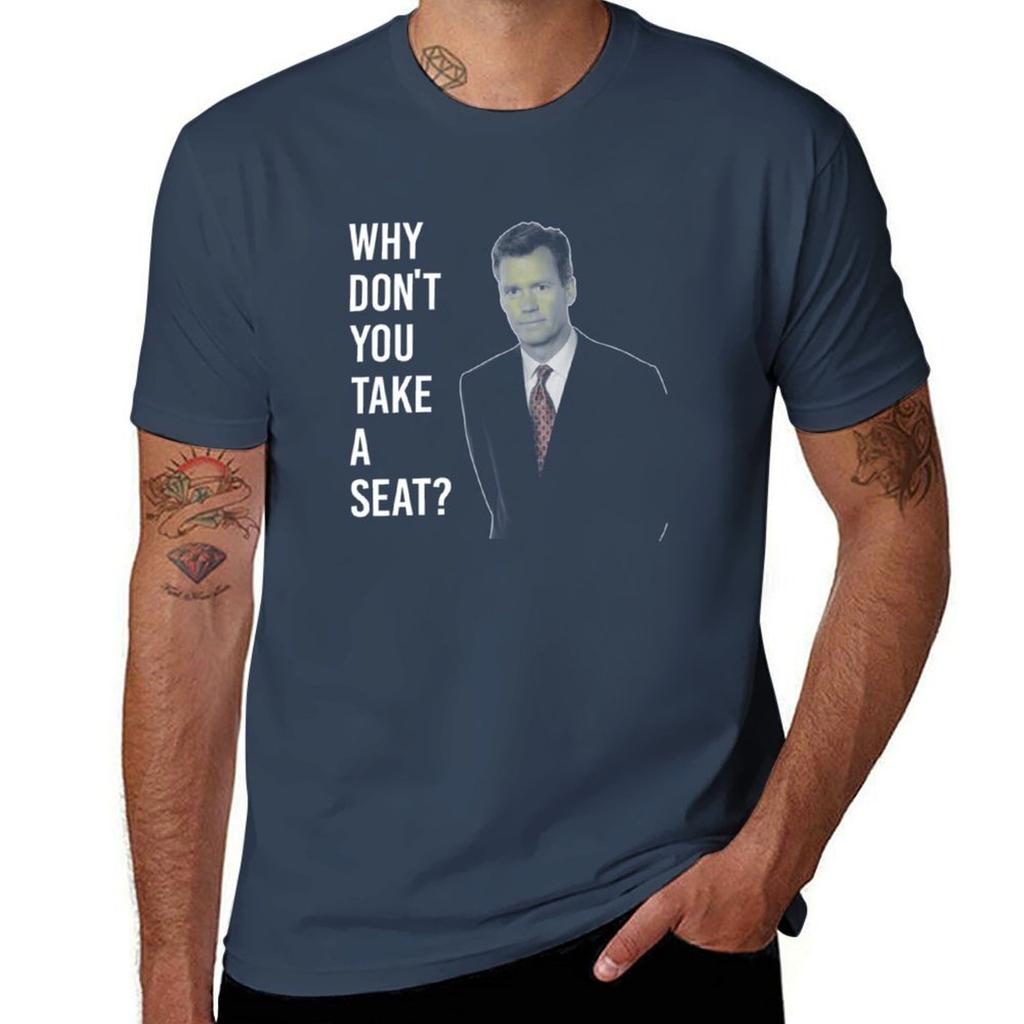 Chris Hansen Why Don T You Take A Seat 7 Shirt, T-Shirt Funny T Shirts Cotton T-Shirt