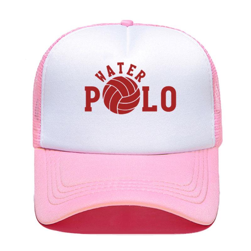 New Waterpolo Player Print Casual Women Unisex Unisex Summer Parentchild Hats Mesh Visor Outdoor Sun Hat