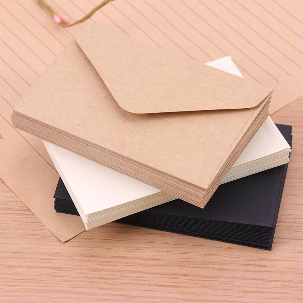 Card White European Style Classical Gift Envelope Invitation Envelope Paper Envelopes For Letter