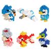 Kawada Nano Block Mini Nano Pocket Monster Water Type 1BOX 6 6 types in total (BOX) NBMC_16S = pieces,