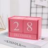 Pastoral Style Building Blocks Calendar Eternal Blocks Cube Calendar  Desktop