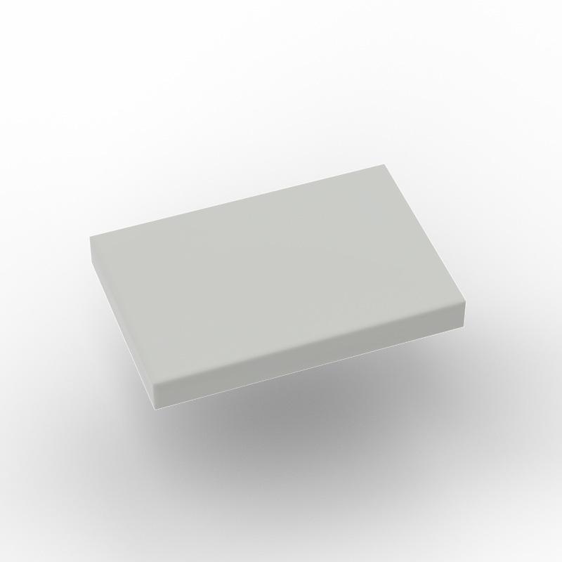 300 деталей, набор строительных блоков MOC, плоские плитки 2x3 с пазами, конструктор для самостоятельной сборки, совместимый с Bricklink 26603, пригодный для переделки.