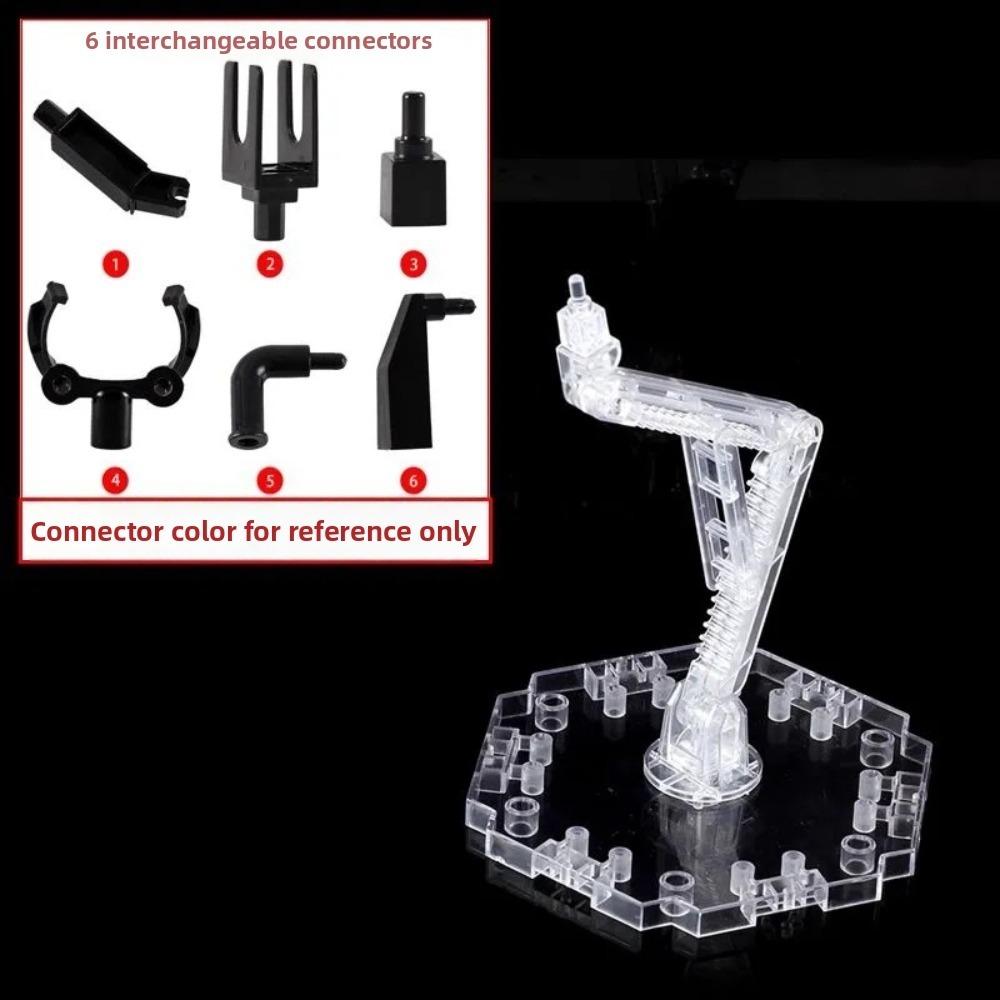 Replaceable Connectors Action Figure Stand Adjustable Arm Model Support Stand Model Display