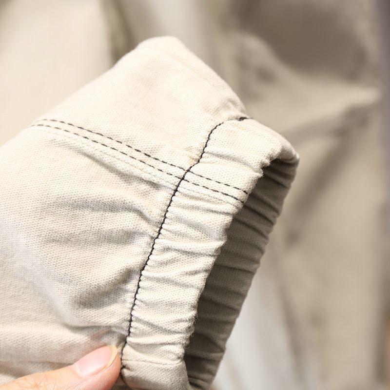 Детские брюки, весенне-осенняя детская одежда, комбинезоны для мальчиков и девочек, повседневные брюки, корейские свободные брюки