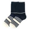 Abiruz Women's Two-Color One-Line Stripe Point Socks HM-22-WBT (2 Colors)
