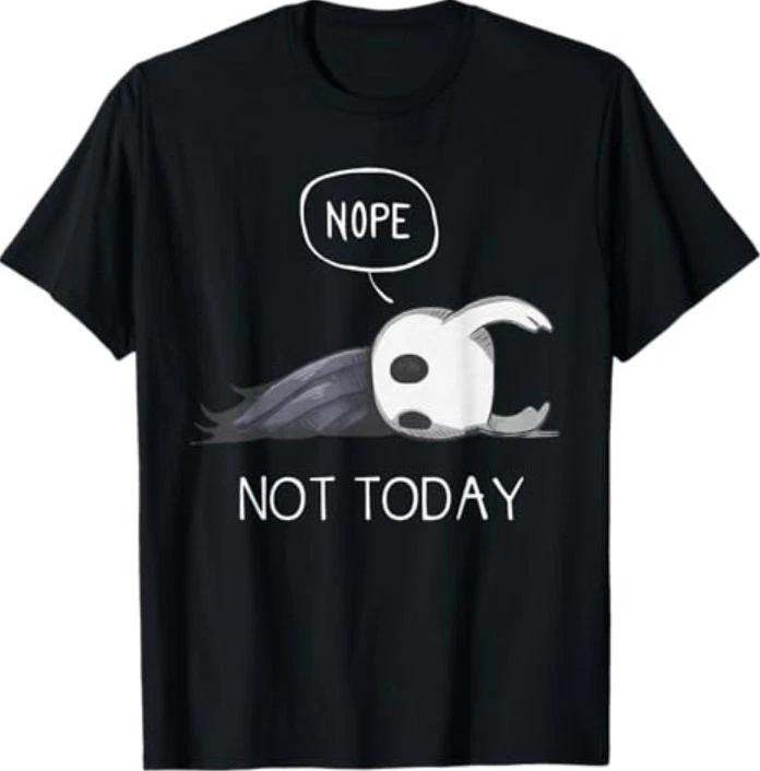 knight Nope Not Today 100% Cotton T-shirt Mens Tees Top