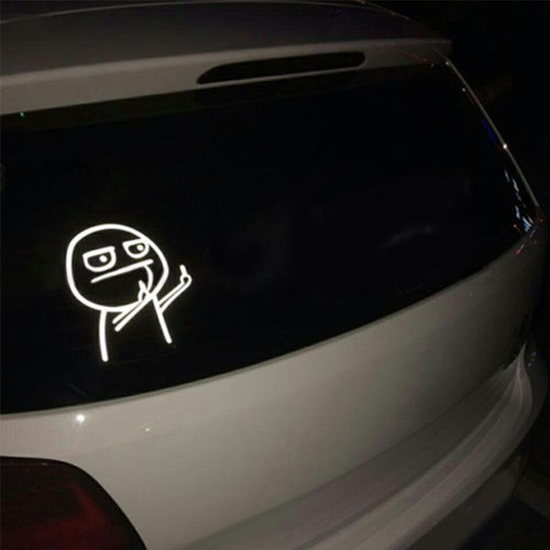 Car Sticker Power Play Small Person Car Paster Personality Car Decoration KTY