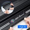 CZHHO1 Car Carbon Fiber Door Sill Sticker Threshold Protective Film For Alfa Romeo giulietta 159 mito giulia stelvio 147 Accessories