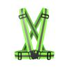 Reflective Safety Vest High Visibility Elastic Shoulder Straps Night Cycling Running Reflective Safety Vest