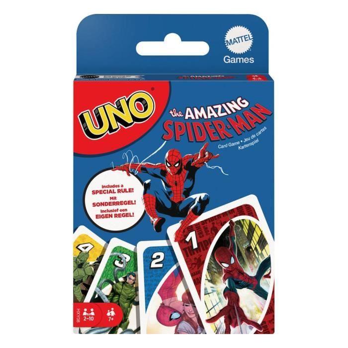 Jeu de cartes - MATTEL - HXY08 - 2-10 joueurs - À partir de 7 ans - Licence Marvel