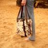 Genuine Cowhide Tote Leather Bag