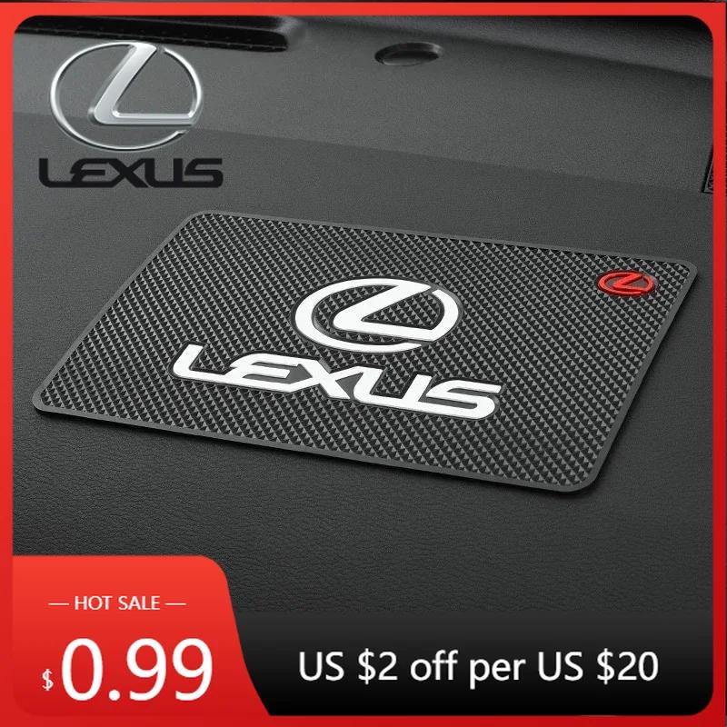 Interior Stickers PVC Silicone Car Dashboard Non-Slip Mat Anti-Slip Pad For Lexus F SPORT ES RX NX LS UX LM LX GX LC RZ IS CT GS