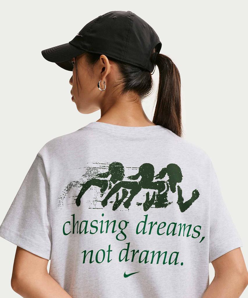 NIKE Sportswear Classic Oversized T-Shirt W - Birch Heather / Iv6194-051