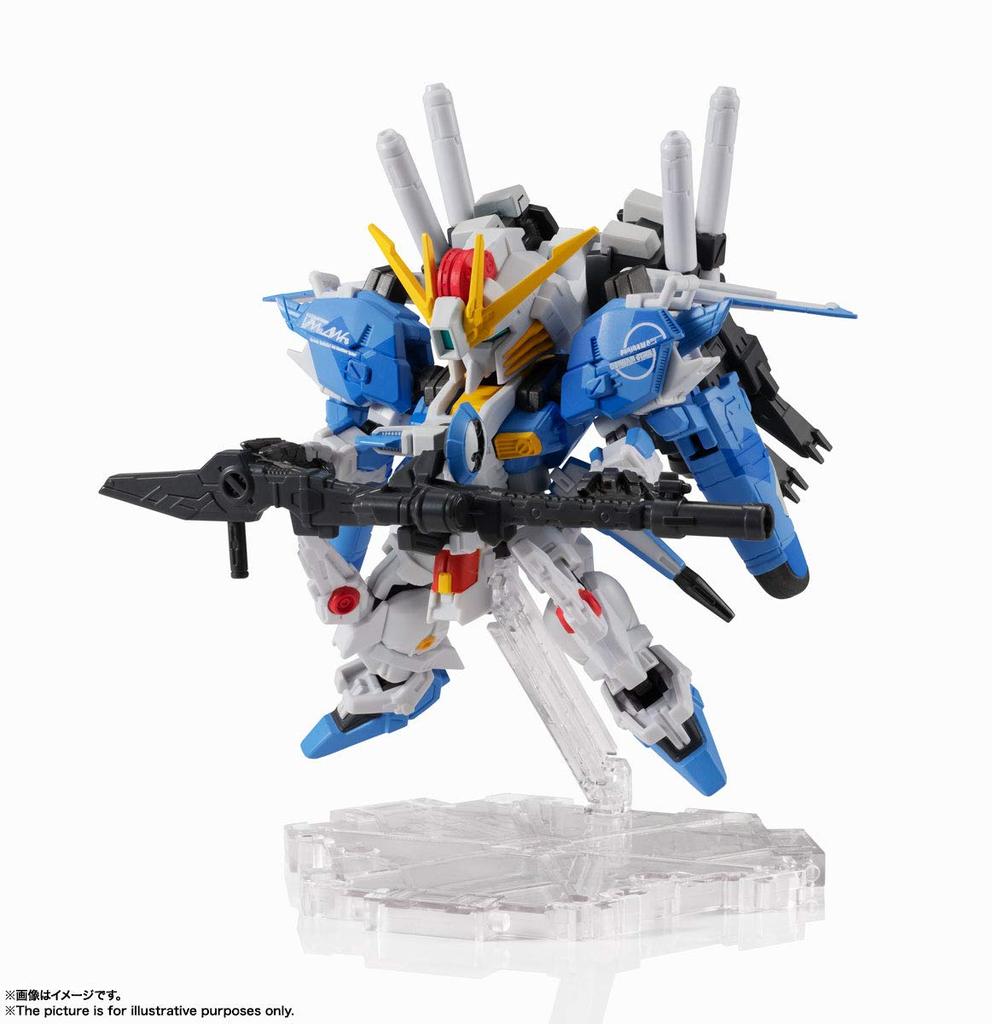 TAMASHII NATIONS NXEDGE STYLE Gundam Sentinel Gundam splitter 95 мм окрашенная подвижная фигурка BAS61008 [MS UNIT] Ex-S (Синяя спецификация) приблизительно. АБС и ПВХ